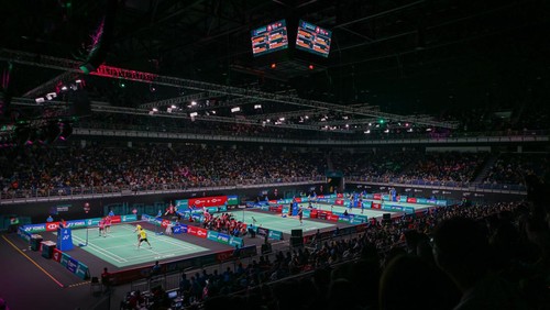 KUALA LUMPUR, MALAYSIA - JUNE 29: A general view during day two of the Petronas Malaysia Open at the Axiata Arena on June 29, 2022 in Kuala Lumpur, Malaysia. (Photo by Annice Lyn/Getty Images)