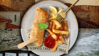 Fish & chips bukan dari Inggris ya, melainkan Portugal. Diceritakan bahwa orang Yahudi Sephardic di Portugal membeli hidangan Andalusia yang sudah berusia berabad-abad, peshkado frito. Dari sinilah hidangan itu berkembang jadi fish & chips pada tahun 1400-an.