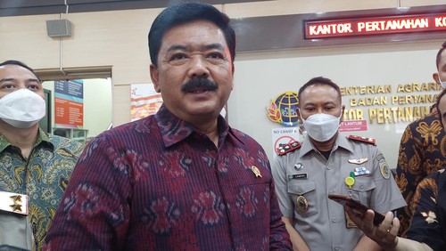 Menteri Agraria dan Tata Ruang/Kepala Badan Pertanahan Nasional (ATR/BPN), Hadi Tjahjanto