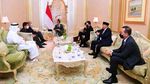 Momen Jokowi Ngobrol Bareng Pengusaha Uni Emirat Arab
