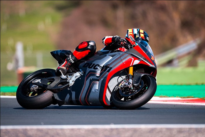 Motor listrik balap Ducati disapa Ducat-E