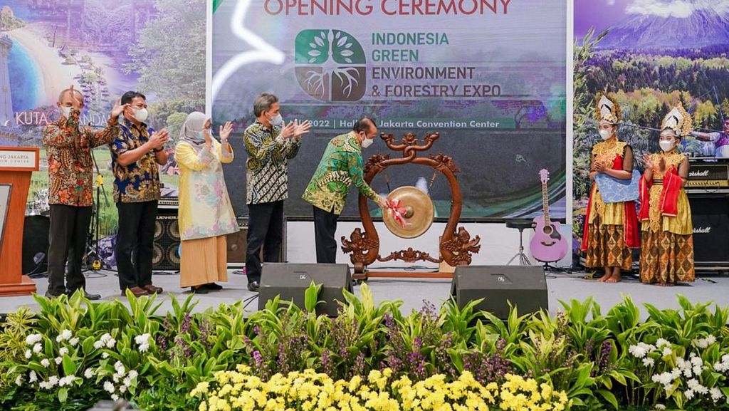 KLHK Gelar Indonesia Green Environment and Forestry Expo 2022
