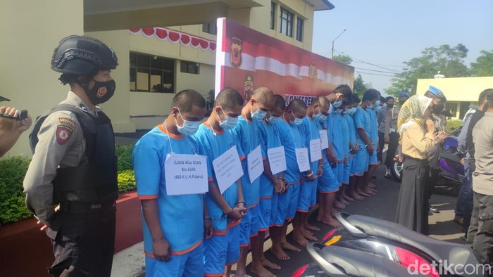 Para pelaku curanmor di Cianjur.