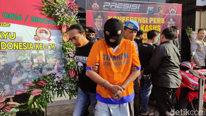 Pelaku pembunuh Sabar, bos rongsokan Sidoarjo berinisial JO