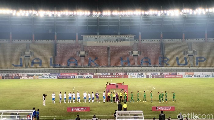 Persib Bandung vs PSS Sleman di perempatfinal Piala Presiden 2022
