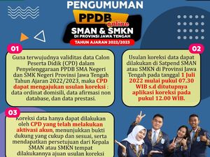 Panitia PPDB Jateng 2022 Layani Koreksi Data di Hari Terakhir Pendaftaran