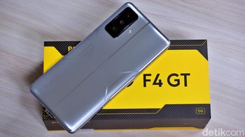 Poco F4 GT ditenagai Snapdragon 8 Gen 1 yang mendukung 5G.  Foto: Adi Fida Rahman/detikINET
