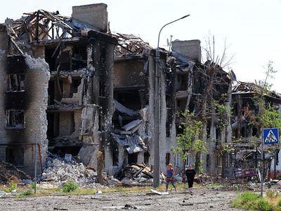 Potret Aparteman di Sievierodonetsk Hancur Akibat Serangan Rusia