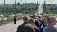 Kota Zaporizhzhia menjadi lokasi pertukaran tahanan perang antara Rusia dan Ukraina.