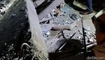 Seorang Pekerja Tewas Imbas Gedung Sekolah di Palembang Roboh