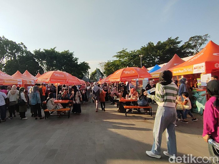 Suasana di Festival Baso Aci Garut 2022.