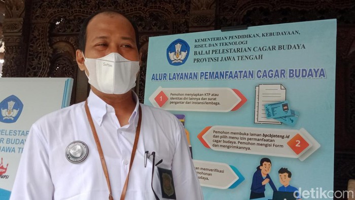Tim penyidik PPNS BPCB Jateng, Harun Al Rasyid.