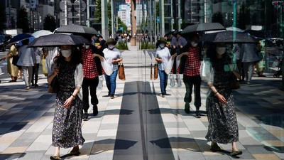 Tokyo Disengat Gelombang Panas Terparah dalam 147 Tahun