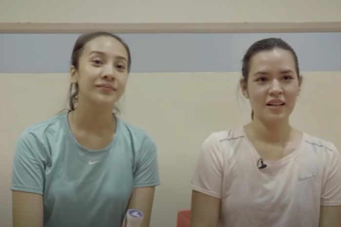 Anya Geraldine dan Raisa Anya Geraldine dan Raisa