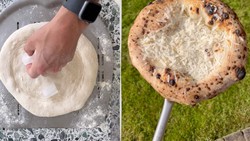 Viral! Chef Ini Bikin Pizza Topping Es Batu, Netizen Kaget