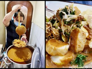 Gado-gado Siram Bon Bin Populer Sejak 1960, Favorit Mendiang Tjahjo Kumolo