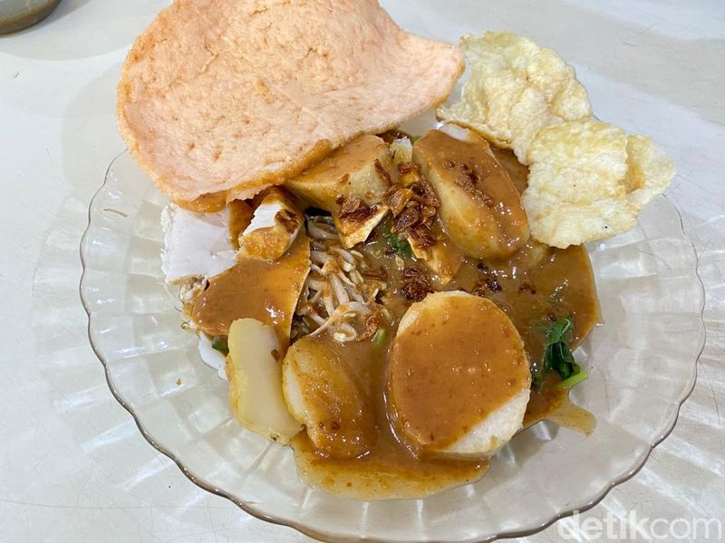 Gado-gado Siram Bon Bin Populer Sejak 1960, Favorit Mendiang Tjahjo Kumolo