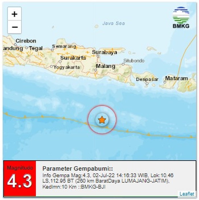 Gempa Lumajang