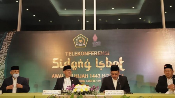 Hasil sidang isbat Idul Adha 2022 menetapkan Idul Adha 1443 Hijriah jatuh pada tanggal 10 Juli 2022. Berikut informasi selengkapnya.