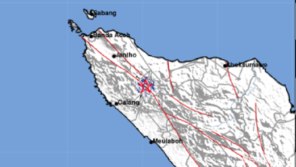 Gempa M 6,2 di Meulaboh Aceh Tak Berpotensi Tsunami