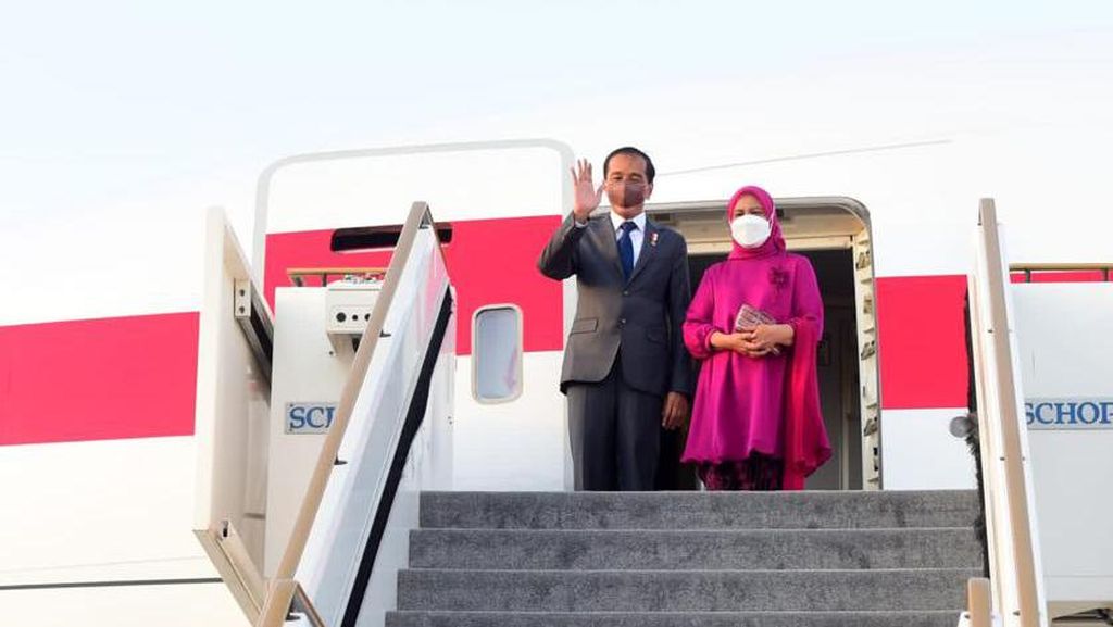 Jokowi dan Iriana Kembali ke Tanah Air dari Abu Dhabi