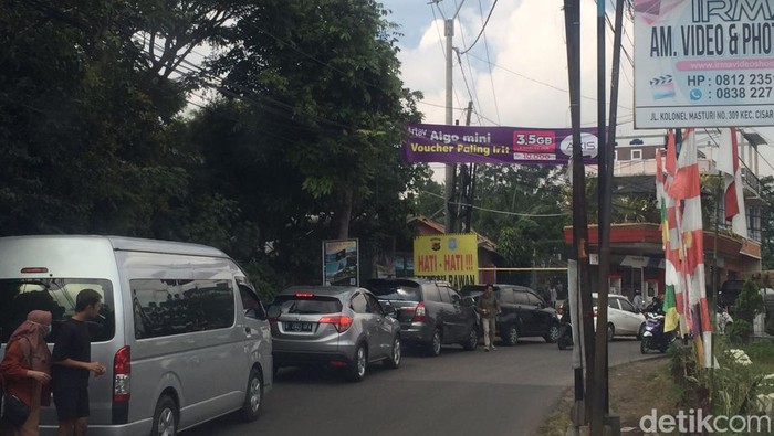 Kemacetan di Lembang