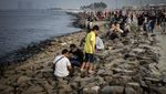 Menikmati Akhir Pekan di Pantai Pasir Putih PIK 2