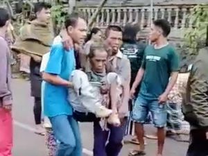 Kendaraan Bak Terbuka Angkut Buruh Petik Kopi Bondowoso Terguling
