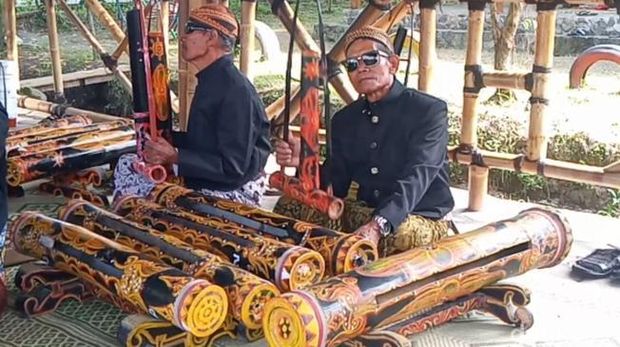 Pring Sedapur, gamelan dari Desa Bugisan, Kecamatan Prambanan, Klaten. (Achmad Hussain Syauqi detikJateng)