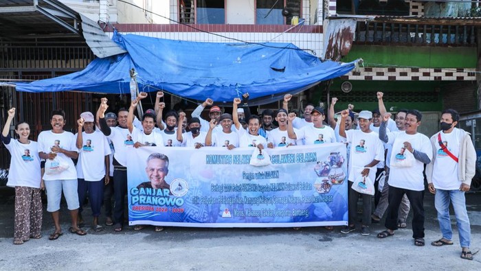 Relawan Ganjar Pranowo di Sulsel.