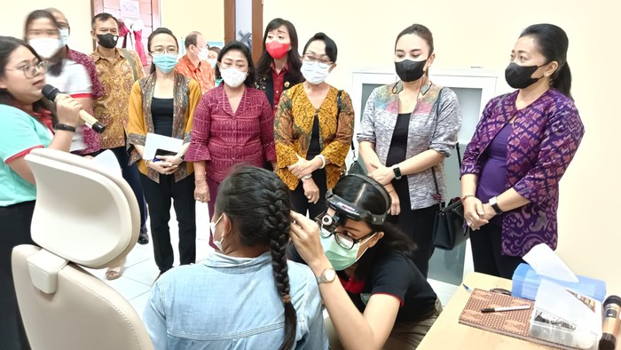 Rumah  Bantu Dengar yang diresmikan oleh Ketua K3S Kota Denpasar Sagung Antari Jaya Negara, Sabtu (2/7/2022).