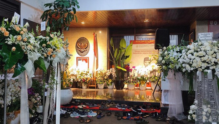 Rumah duka Tjahjo Kumolo, Jl Widya Chandra, Jakarta Selatan,