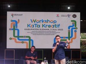 Menparekraf Sandiaga Dorong Sleman Jadi Pusat Festival Film Animasi