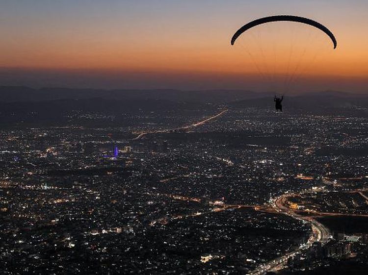 Sensasi Terbang di Atas Keindahan Kota Sulaymaniyah, Irak
