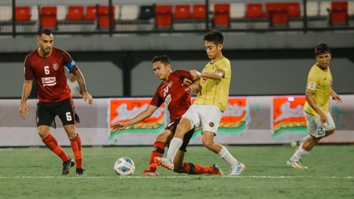 Bali United saat tampil di AFC Cup 2022