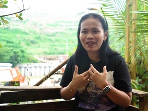Kenalkan Resa Boenard Princess Bantar Gebang, Bangun Istana Ilmu di Bukit Sampah
