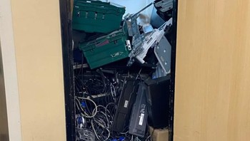 Tempah sampah-nya para tim IT. Foto: Brightside