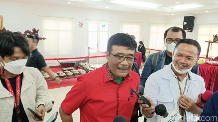 Ketua DPP PDIP Djarot Saiful Hidayat (Wilda Hayatun Nufus/detikcom)