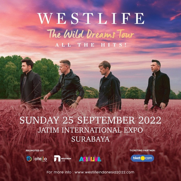 Konser Westlife di Surabaya