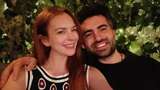 7 Potret Mesra Lindsay Lohan dan Suami Arab yang Baru Umumkan Pernikahan