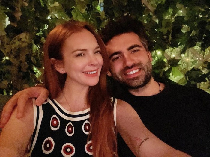 Kemesraan Lindsay Lohan dan Bader Shammas.