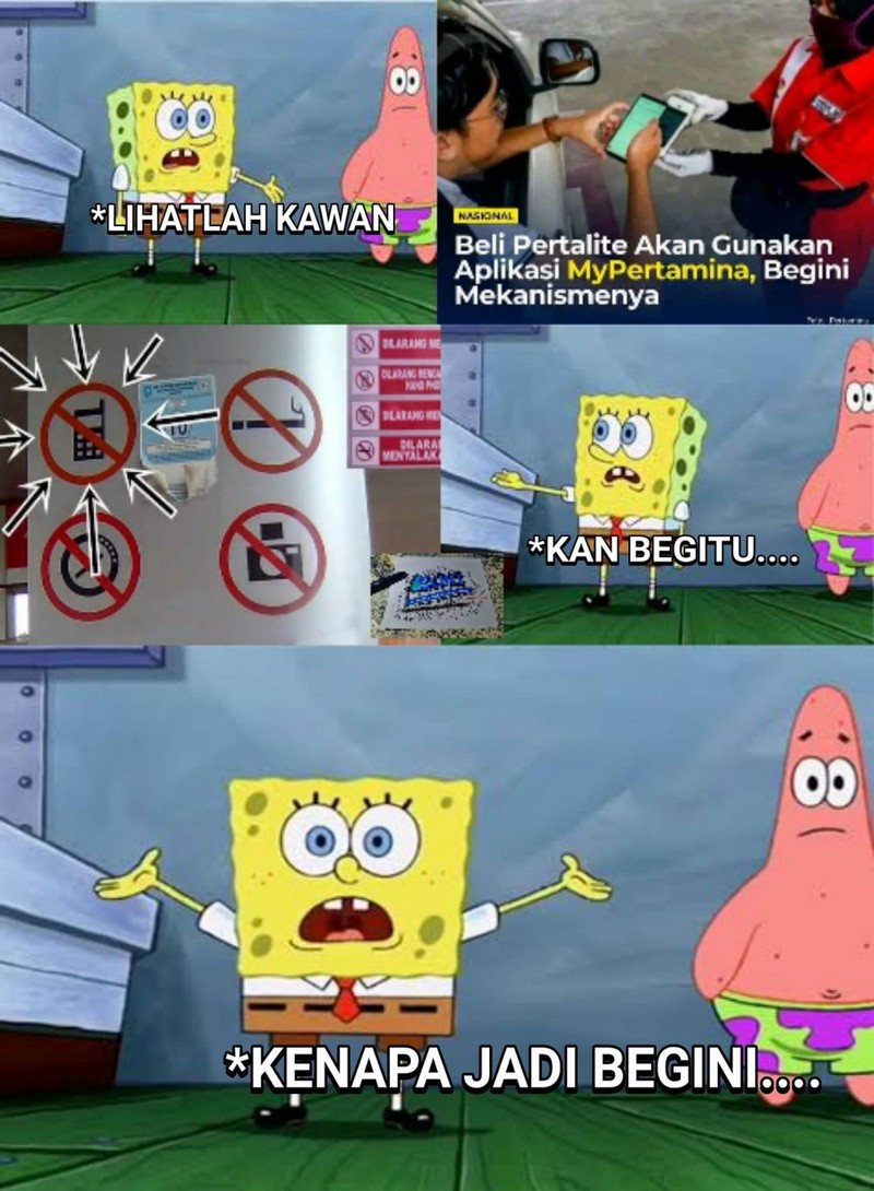 Meme beli pertalite.