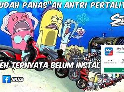 Meme Nyeleneh Ketika Beli Pertalite Pakai MyPertamina