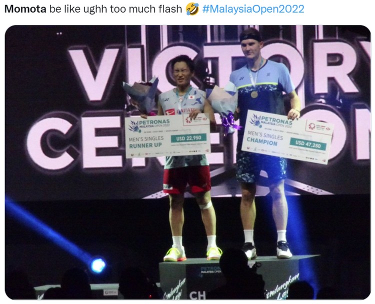 Meme Viktor Axelsen Menang Malaysia Open 2022
