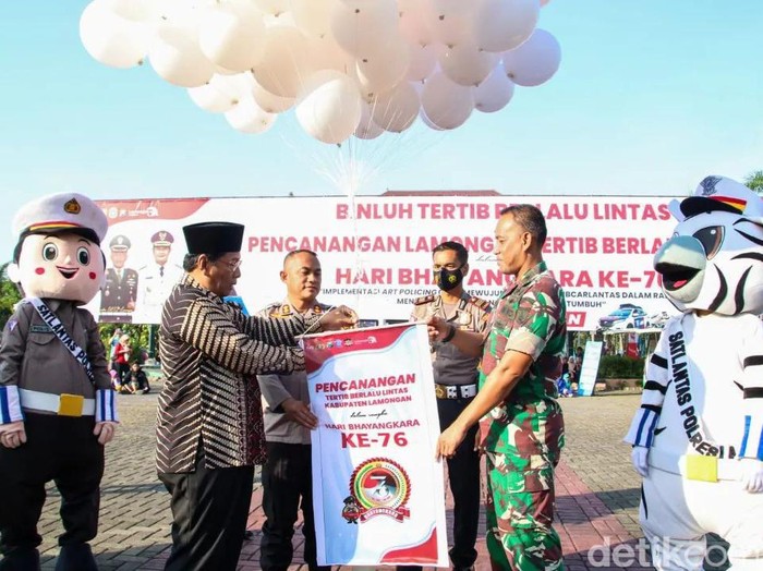 Polisi luncurkan edukasi keselamatan berlalu lintas di Lamongan