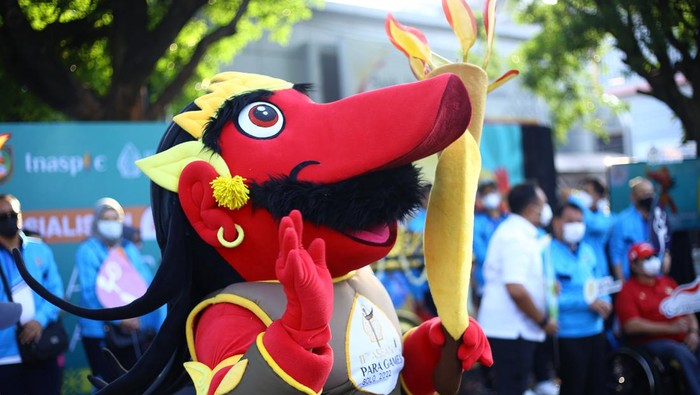 Rajamala menjadi maskor ASEAN Para Games 2022 di Kota Solo.