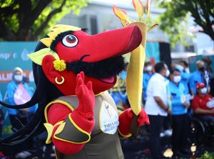 Gibran Resmi Luncurkan Maskot ASEAN Para Games 2022, Begini Bentuknya