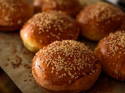 Roti untuk Cheese Burger ala Amerika