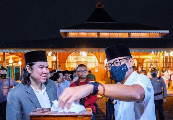 Sandiaga Uno di Wonosobo