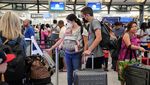 Suasana Bandara di AS Saat Musim Liburan, Padat Banget